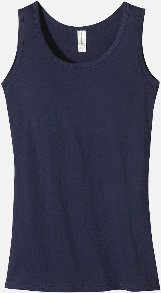 1 /6th scale female navy blue tank top with buttons by Hegemony77