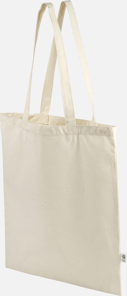 Lightweight Eco Cotton Tote Bag 15 x 16 x 4 